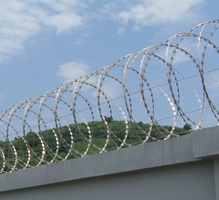 围墙防盗铁丝网